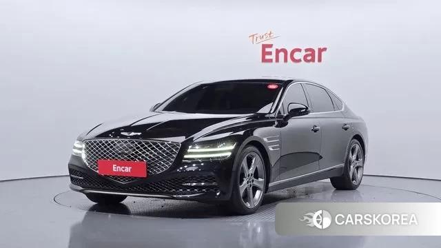 Genesis G80 (RG3) 2020 Черный из Кореи