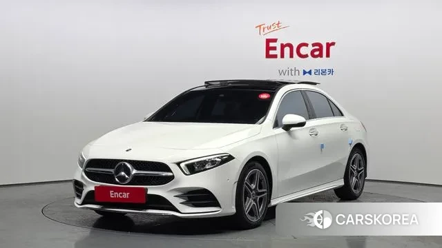 Mercedes-Benz A-Class W177 2022 Белый из Кореи