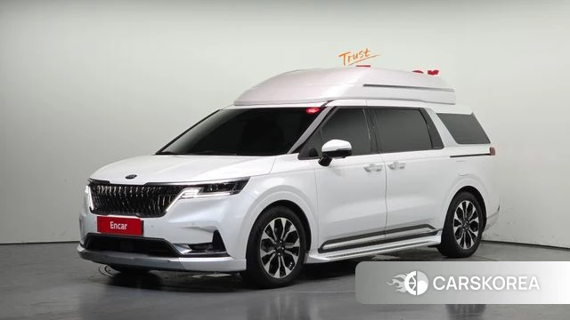 Kia Carnival 4th generation 2021 Белый из Кореи