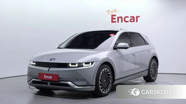 Hyundai Ionic 5 2021 Серебристо-серый из Кореи