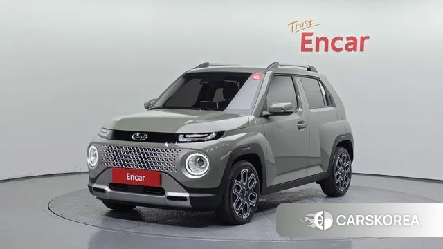 Hyundai Casper 2024 Темно-зеленый из Кореи