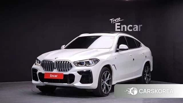 BMW X6 (G06) 2022 Белый из Кореи