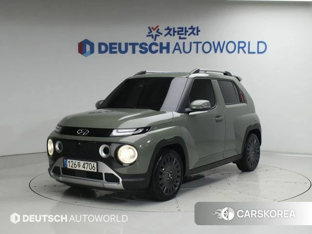 Hyundai Casper 2021 Зеленый из Кореи