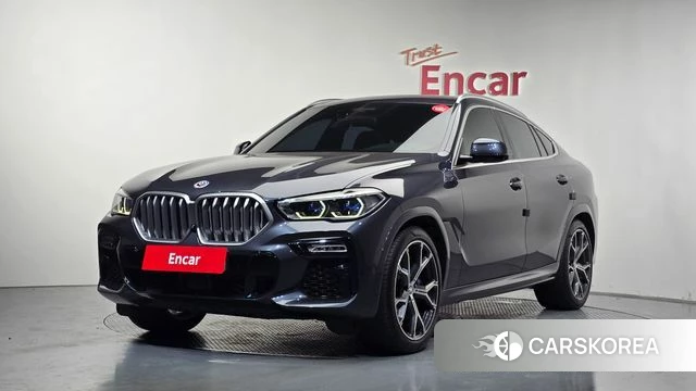 BMW X6 (G06) 2021 Серый из Кореи