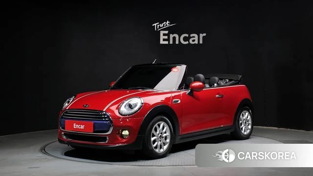 Mini Cooper Convertible 2018 Красный из Кореи