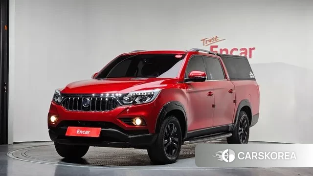 Ssangyong Rexton Sports Cannes 2019 Красный из Кореи