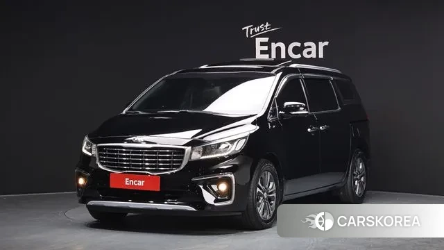 Kia The New Carnival 2018 Черный из Кореи