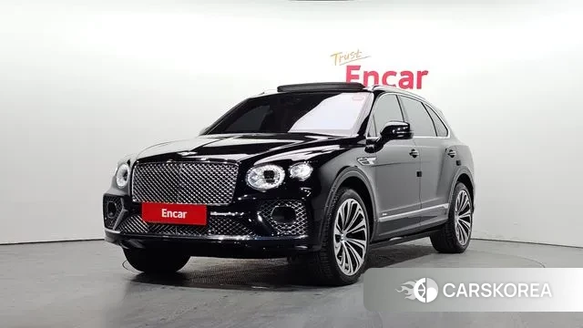 Bentley Bentayga 2023 Черный из Кореи