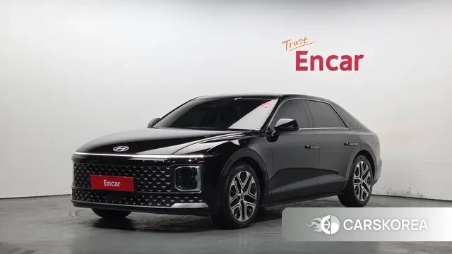 Hyundai Grandeur (GN7) 2023 Черный из Кореи