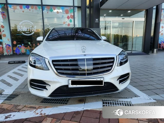 Mercedes-Benz S-Class W222 2019 Белый из Кореи