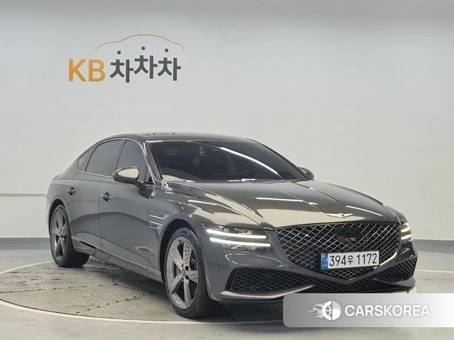 Genesis G80 (RG3) 2021 Серый из Кореи