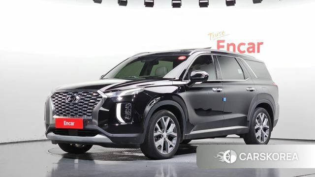 Hyundai Palisade 2019 Черный из Кореи