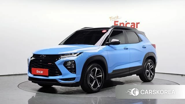 Chevrolet (GM Daewoo) Trailblazer 2022 Небесно-голубой из Кореи