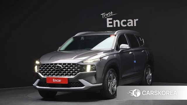 Hyundai The New Santa Fe 2022 Серый из Кореи