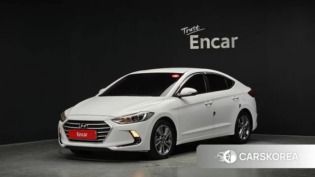 Hyundai Avante AD 2018 Белый из Кореи
