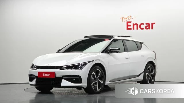 Kia EV6 2022 Белый из Кореи
