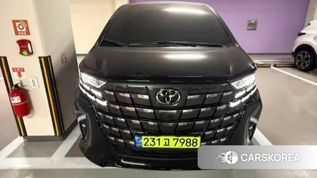 Toyota Alphard 4th Generation 2025 Черный из Кореи