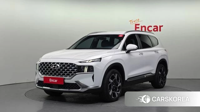 Hyundai The New Santa Fe 2021 Белый из Кореи