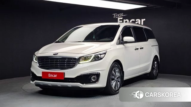 Kia All New Carnival 2018 Белый из Кореи