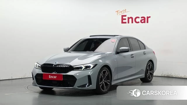 BMW 3 Series (G20) 2023 Серебристо-серый из Кореи