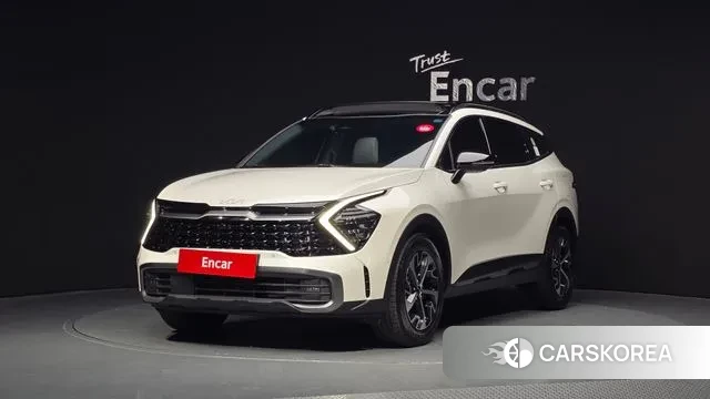 Kia Sportage 5th Generation Hybrid 2022 Белый из Кореи