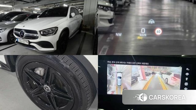 Mercedes-Benz GLC-Class X253 2022 Белый из Кореи
