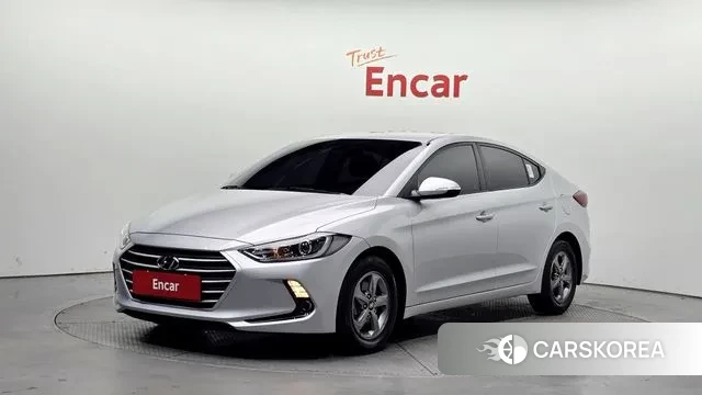 Hyundai Avante AD 2018 Серебристо-серый из Кореи