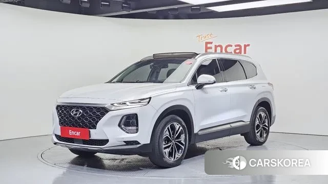 Hyundai Santa Fe TM 2019 Белый из Кореи