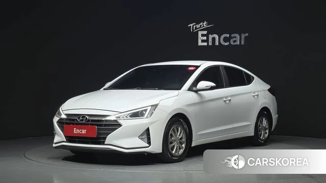 Hyundai The New Avante AD 2019 Белый из Кореи