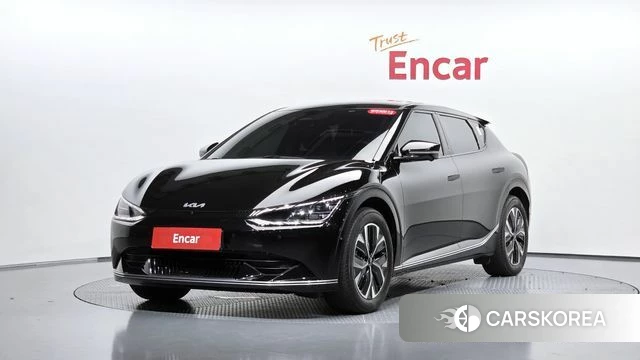 Kia EV6 2023 Черный из Кореи