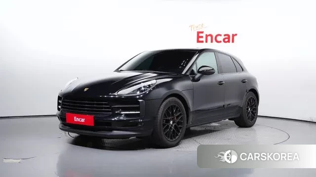 Porsche Macan 2019 Черный из Кореи
