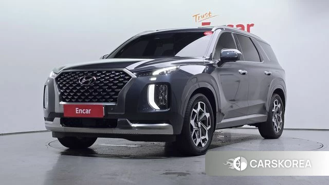Hyundai Palisade 2021 Серый из Кореи