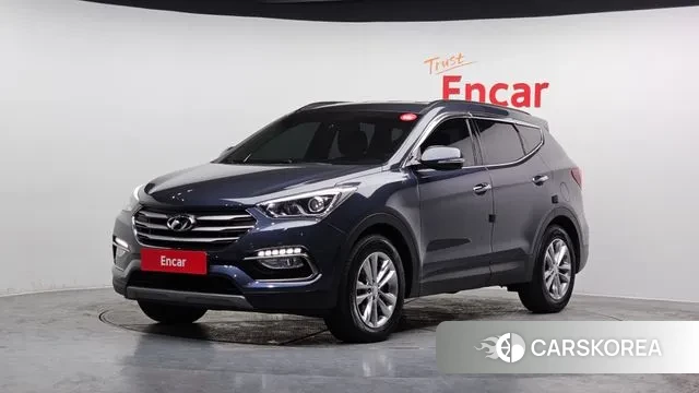 Hyundai Santa Fe The Prime 2018 Синий из Кореи