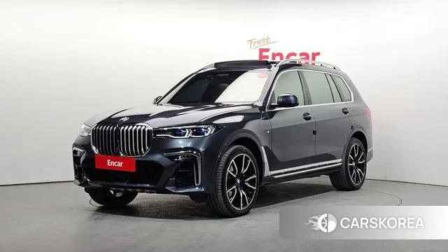 BMW X7 (G07) 2022 Серый из Кореи