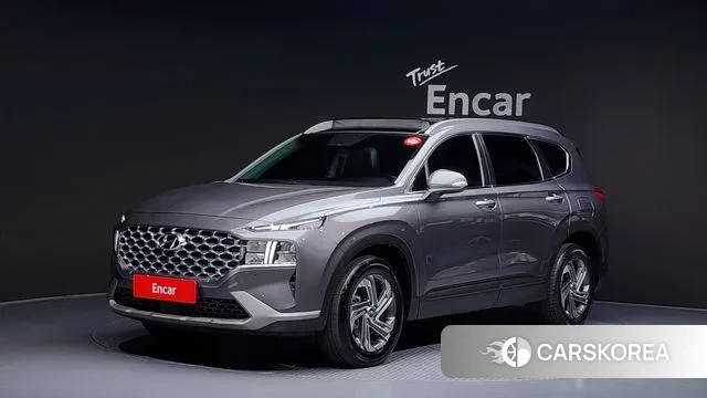 Hyundai The New Santa Fe 2021 Серый из Кореи