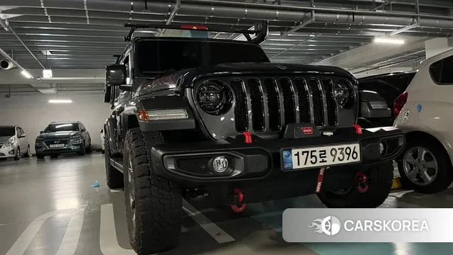 Jeep Wrangler (JL) 2021 Серый из Кореи