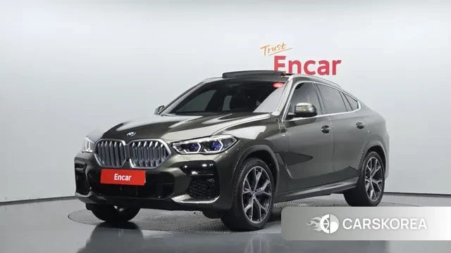 BMW X6 (G06) 2022 Песочный из Кореи