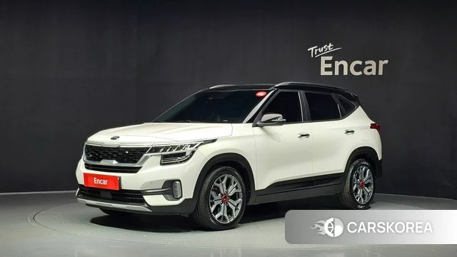 Kia Seltos 2021 Белый из Кореи