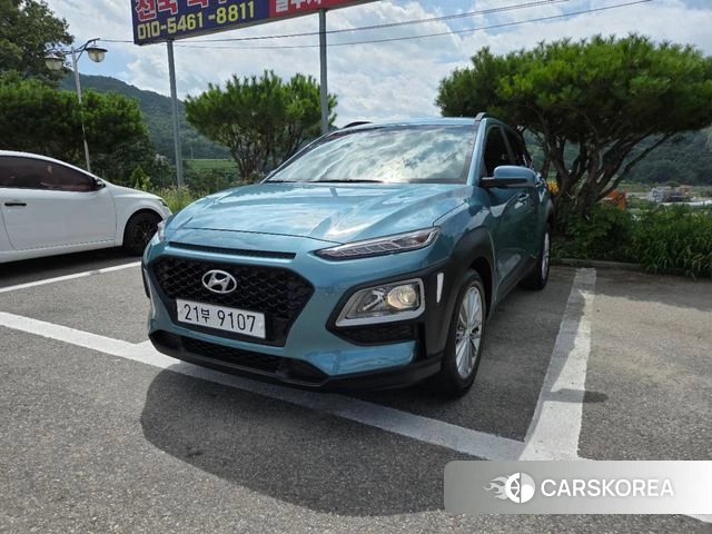Hyundai Kona 2018 Синий нефрит из Кореи
