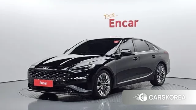 Kia K8 2021 Черный из Кореи