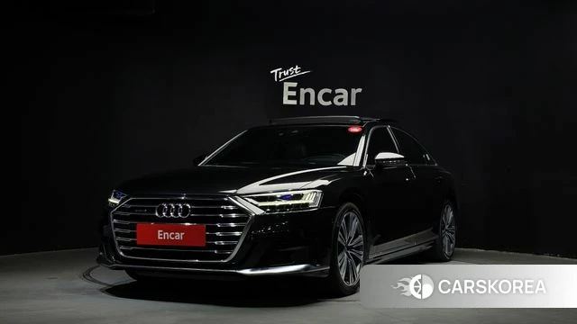 Audi A8 (D5) 2021 Черный из Кореи