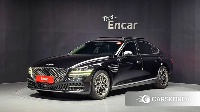 Genesis G80 (RG3) 2021 Черный из Кореи