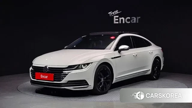 Volkswagen Arteon 2019 Белый из Кореи