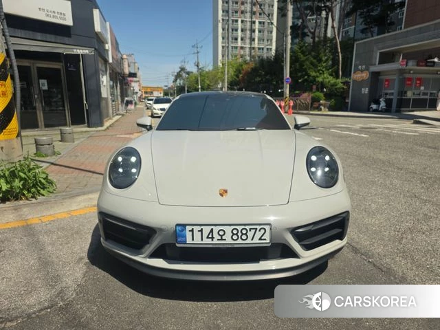 Porsche 911(992) 2023 Серебристо-серый из Кореи