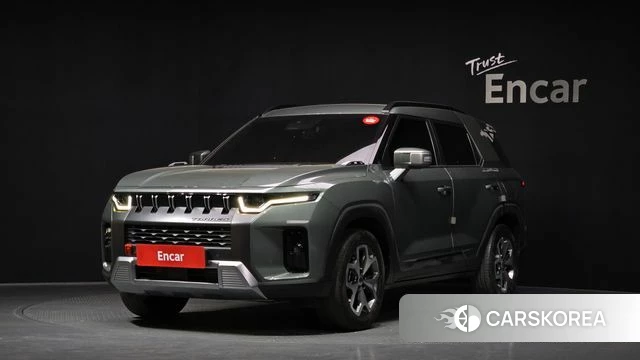 Ssangyong Torres 2023 Светло-зеленый из Кореи