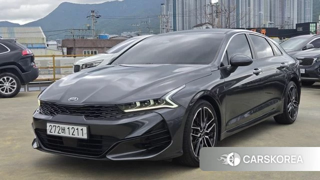Kia K5 3rd generation 2020 Серый из Кореи