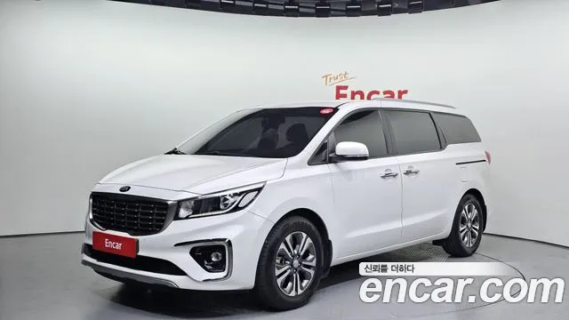 Kia The New Carnival 2018 Белый из Кореи