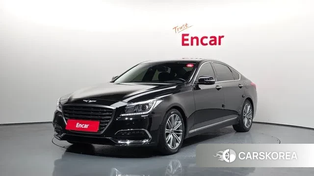 Genesis G80 2018 Черный из Кореи