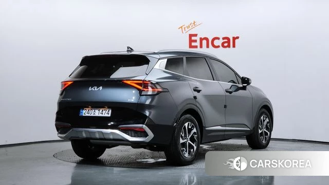 Kia Sportage 5th Generation Hybrid 2023 Серый из Кореи