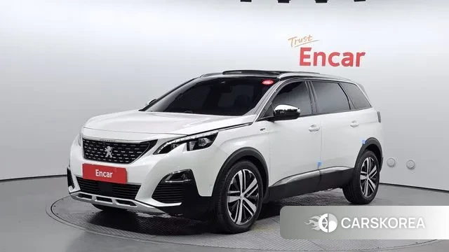 Peugeot 5008 second generation 2018 Белый из Кореи